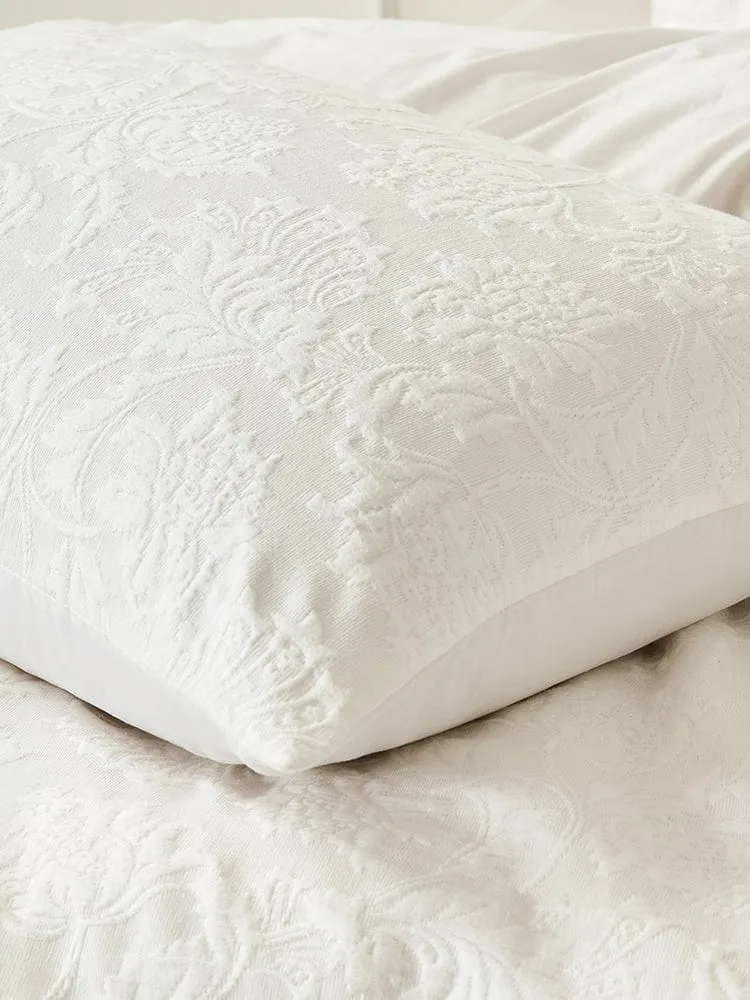Linen House Off White Pavlova Duvet Cover Set
