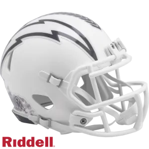 Los Angeles Chargers Helmet Riddell Replica Mini Speed Style Salute To Service 2024