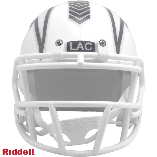 Los Angeles Chargers Helmet Riddell Replica Mini Speed Style Salute To Service 2024