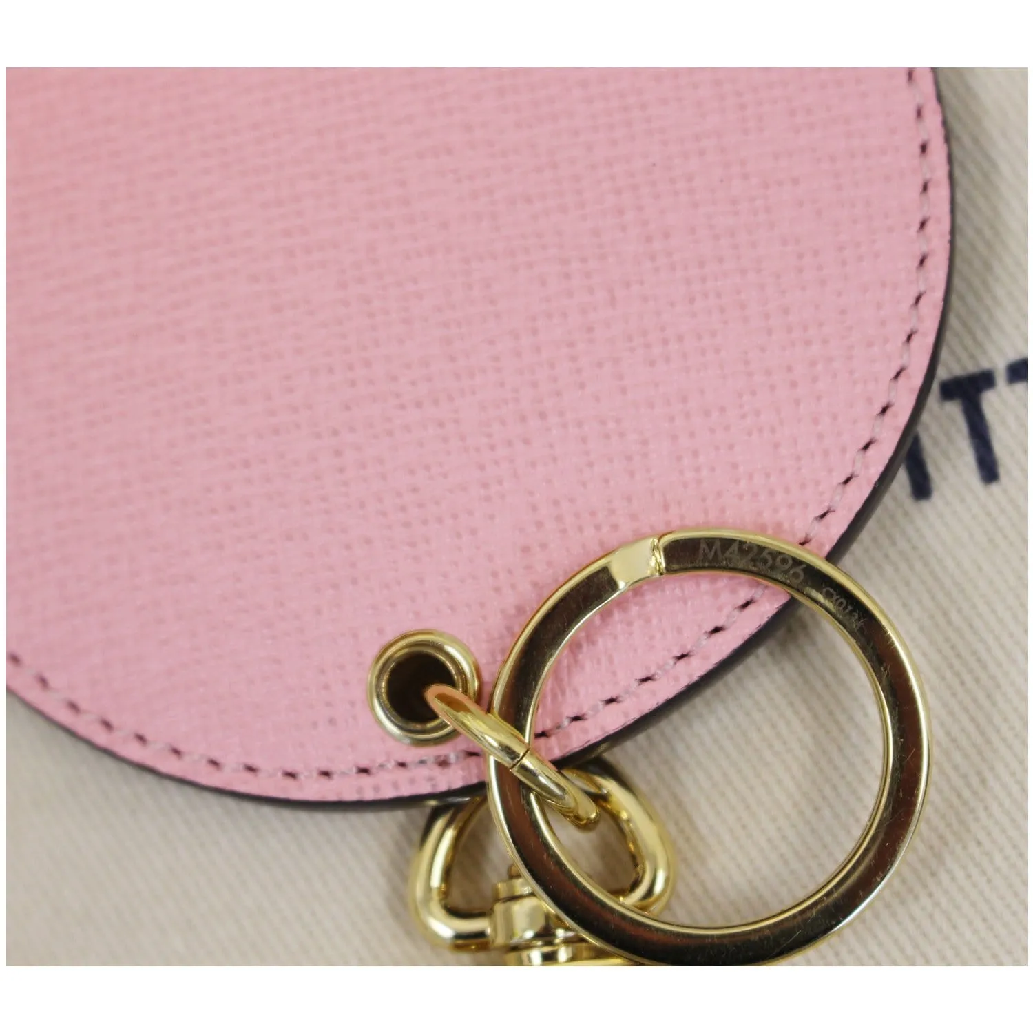 LOUIS VUITTON Jungle Print Key Holder Bag Charm