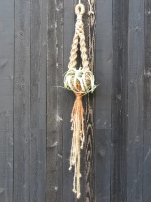 macrame terra cotta planter - Kkibo