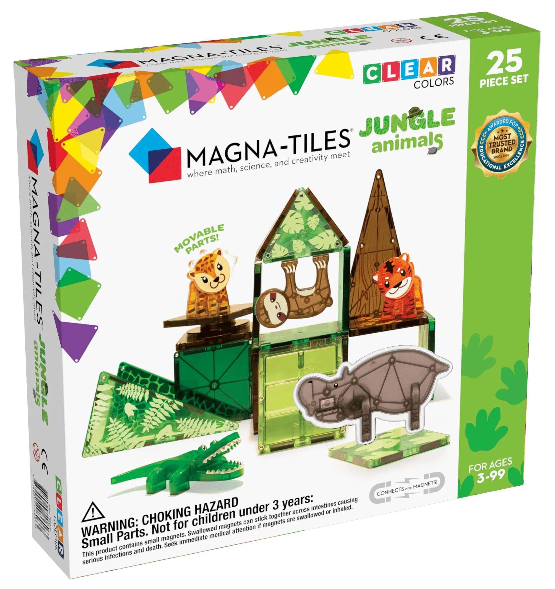 Magna-Tiles - Jungle (25pc)