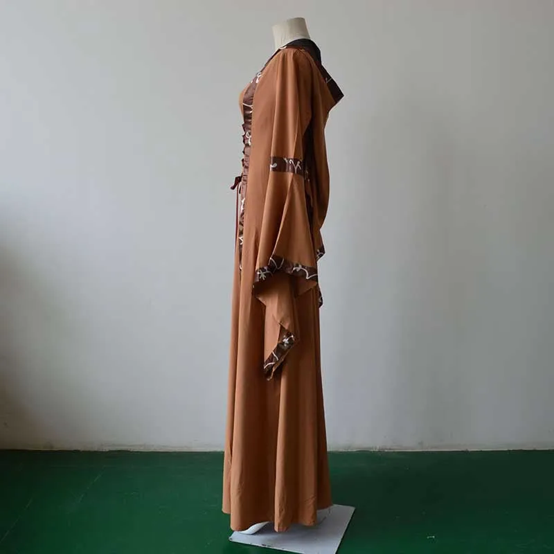 Medieval Court Long Dress Halloween Cosplay Costume 18066