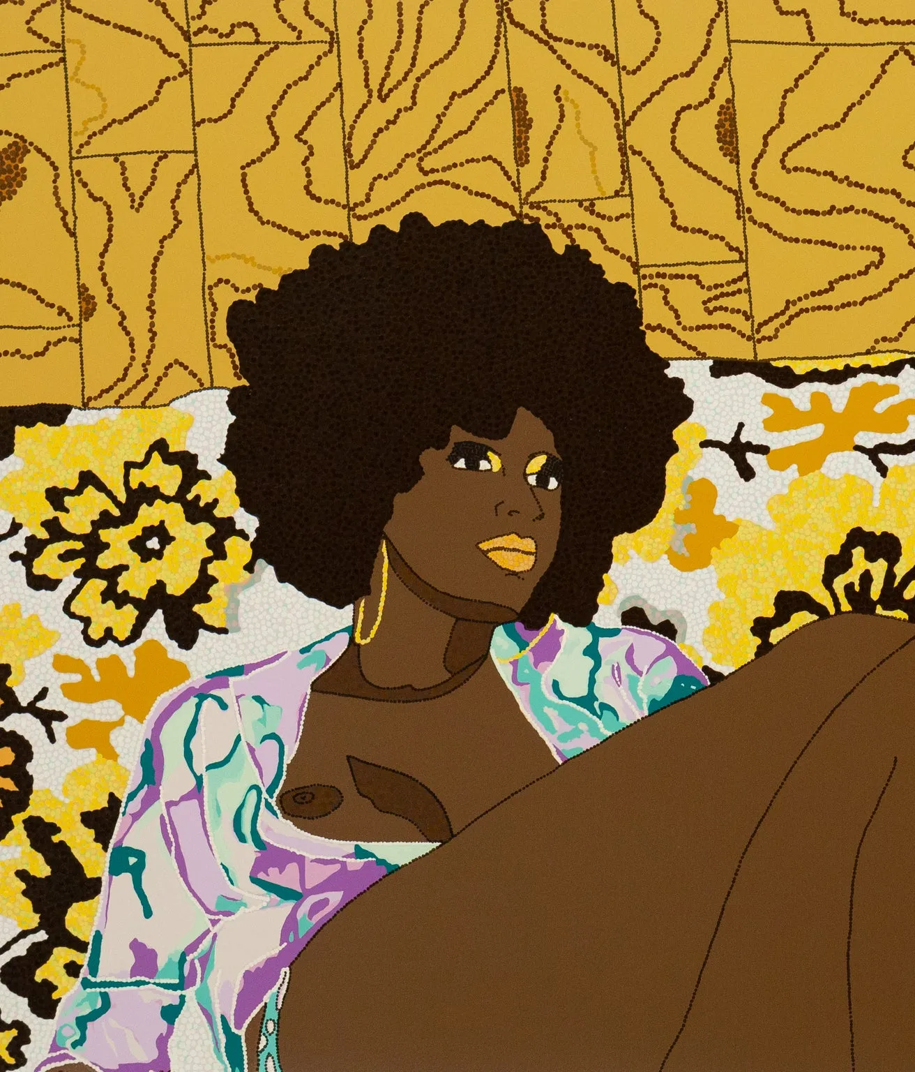 MICKALENE THOMAS "WHY CAN'T WE SIT DOWN", 2006