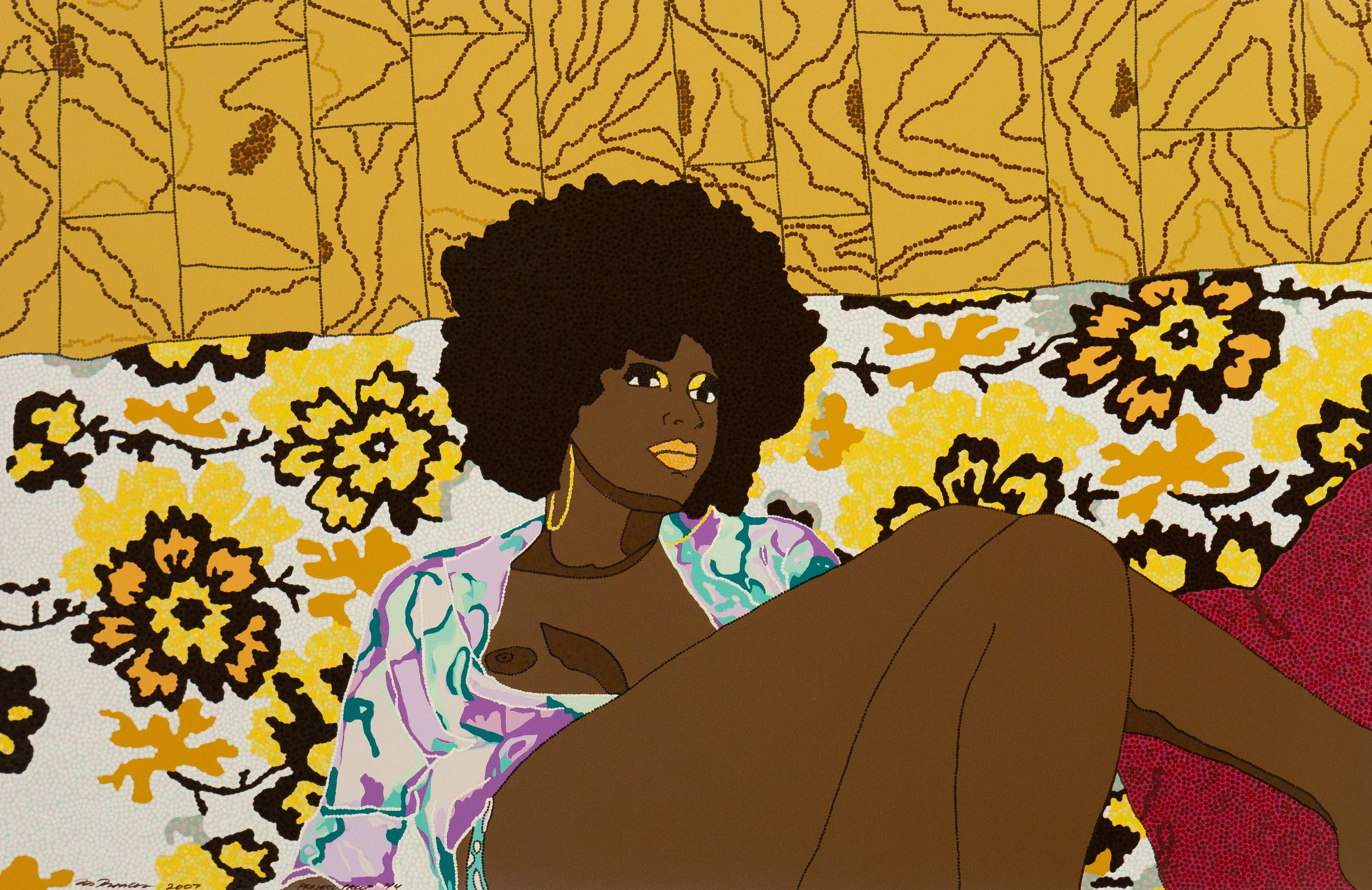 MICKALENE THOMAS "WHY CAN'T WE SIT DOWN", 2006