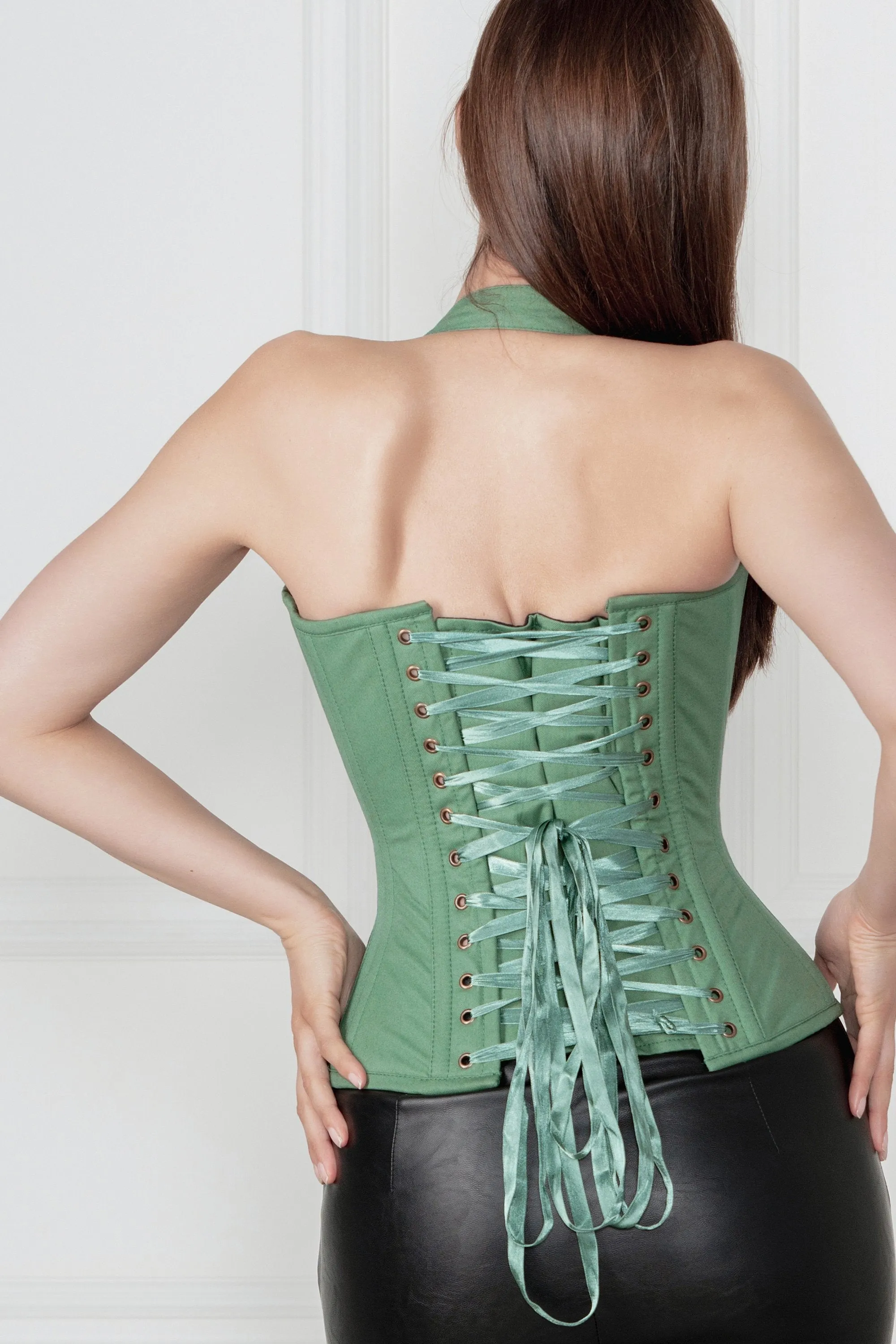 Military Inspired Burlesque Corset