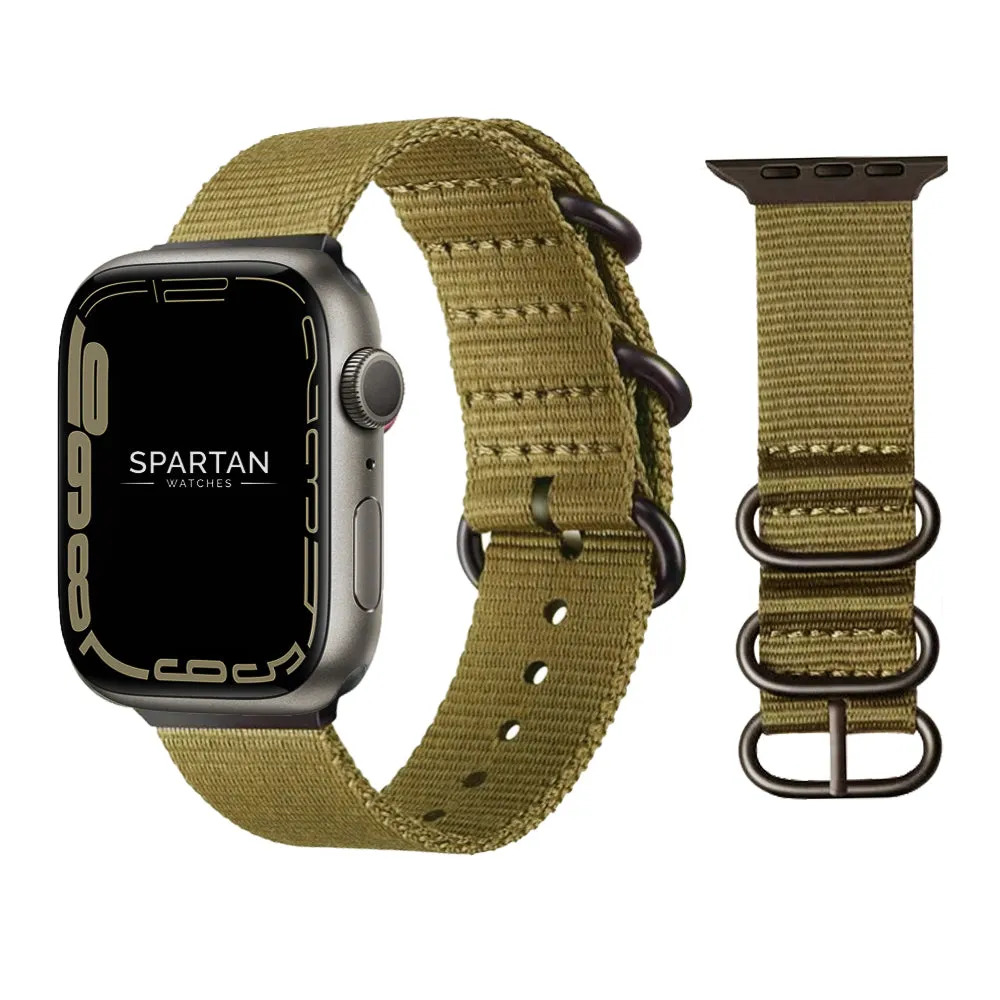 Military-Inspired Nylon Band for Apple Watch