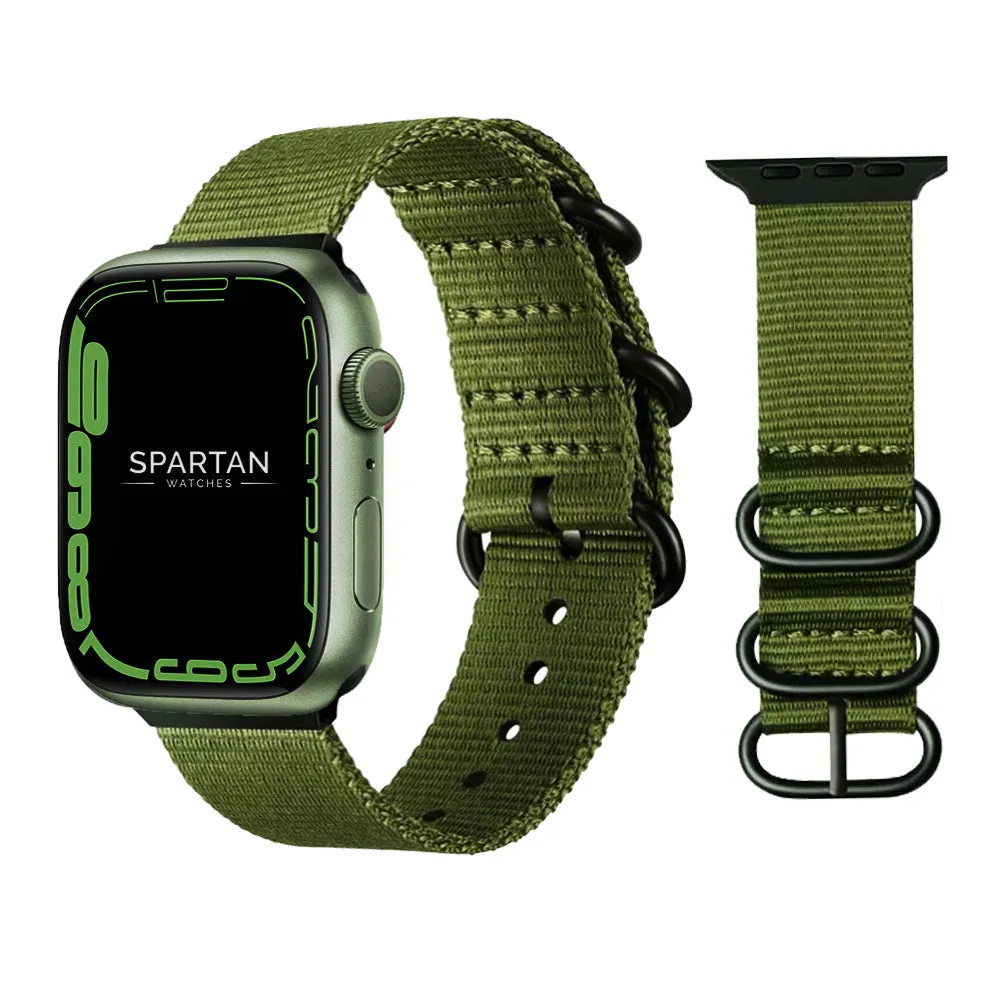 Military-Inspired Nylon Band for Apple Watch