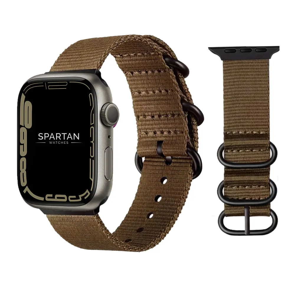 Military-Inspired Nylon Band for Apple Watch