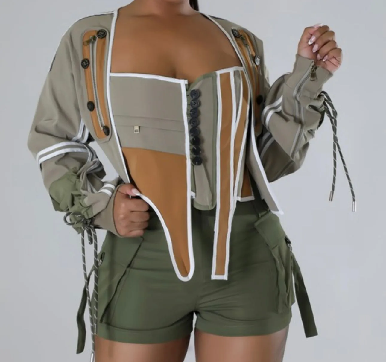 Milly Jacket Set