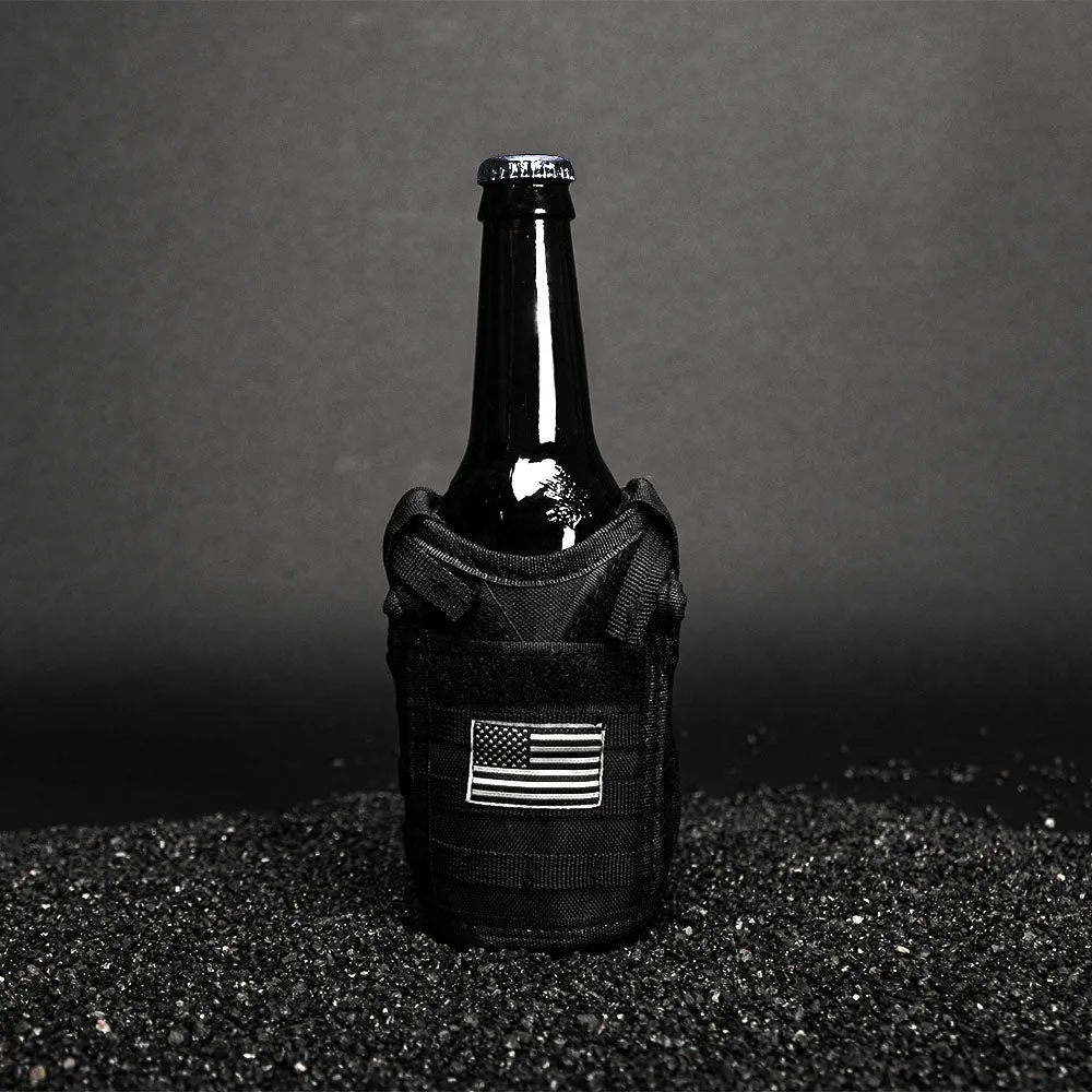 Molle Vest Drink Holder | Black