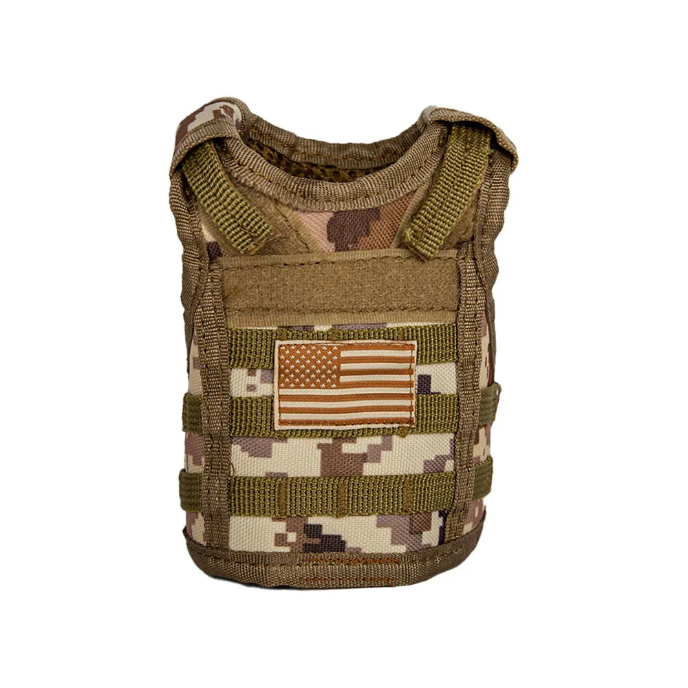 Molle Vest Drink Holder | Desert Digi Camo