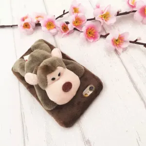 Monkey furry animal case-Iphone