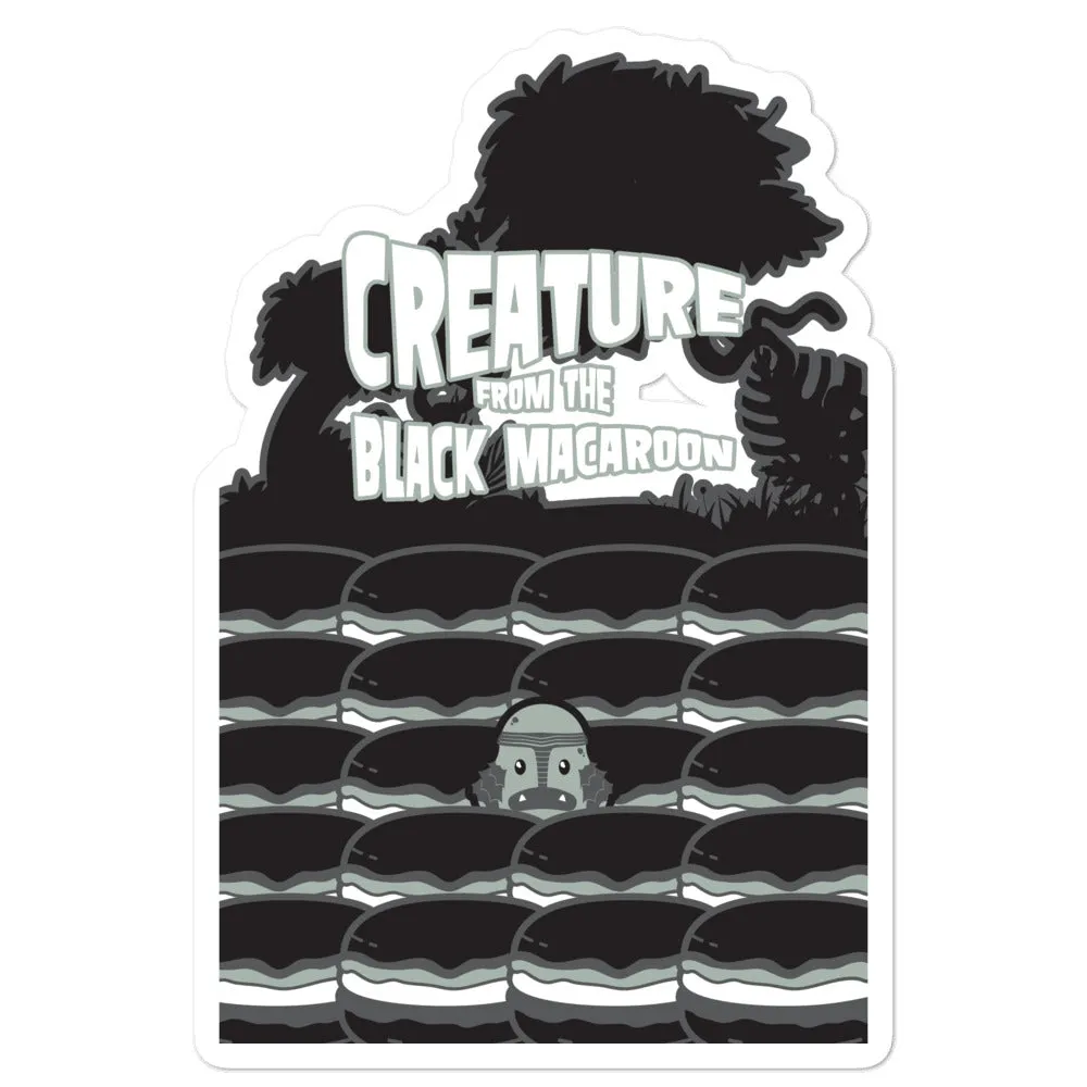 Movie The Food™ "Creature From The Black Macaroon" Sticker