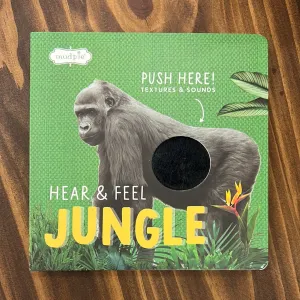 Mud Pie Hear & Feel Jungle Board Book