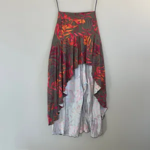 Neon Jungle High Low Skirt