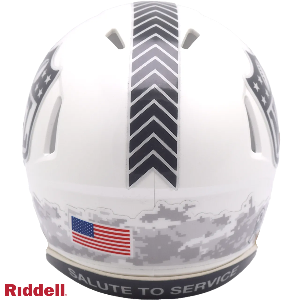 New York Jets Helmet Riddell Replica Mini Speed Style Salute To Service 2024