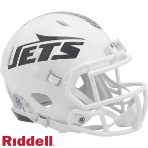 New York Jets Helmet Riddell Replica Mini Speed Style Salute To Service 2024