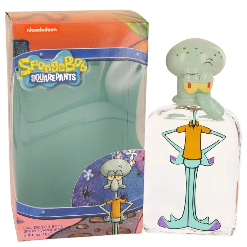 Nickelodeon Spongebob Squidward 3.4 oz Eau de Toilette Spray for Kids