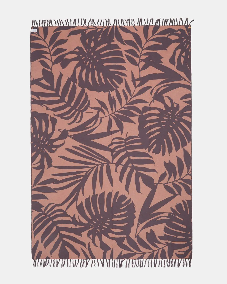 Organic Cotton Vintage Jungle Beach Blanket