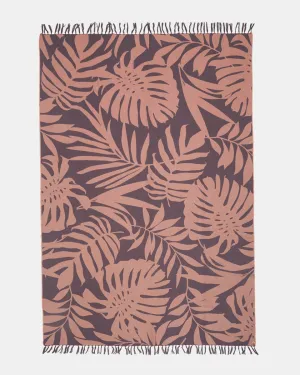 Organic Cotton Vintage Jungle Beach Blanket