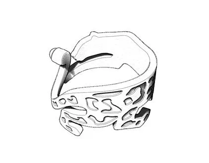Panther Ring Enamel | Black