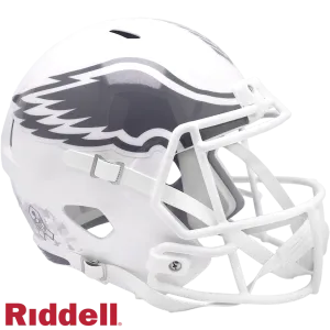 Philadelphia Eagles Helmet Riddell Replica Full Size Speed Style Salute To Service 2024