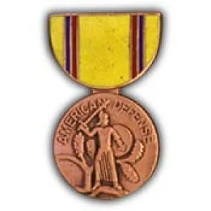 PINS- MEDAL, AMERICAN DEF. (1-3/16")