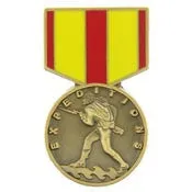 PINS- MEDAL, USMC EXPED. (1-3/16")