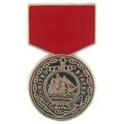 PINS- MEDAL, USN GOOD COND. (1-3/16")