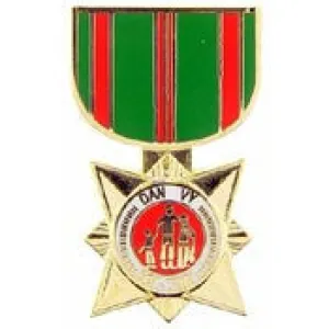 PINS- MEDAL, VIET, CIV. ACTION 1ST (RVN) (1-3/16")
