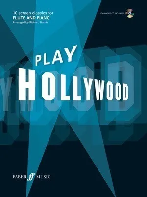 PLAY HOLLYWOOD FLUTE/PIANO BK/CD