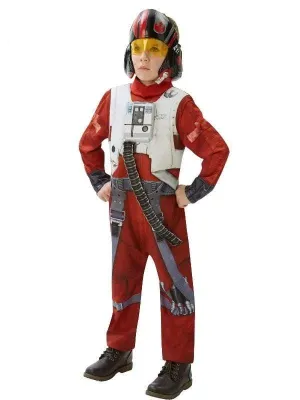 Poe X-Wing Fighter Kids Costume Star Wars