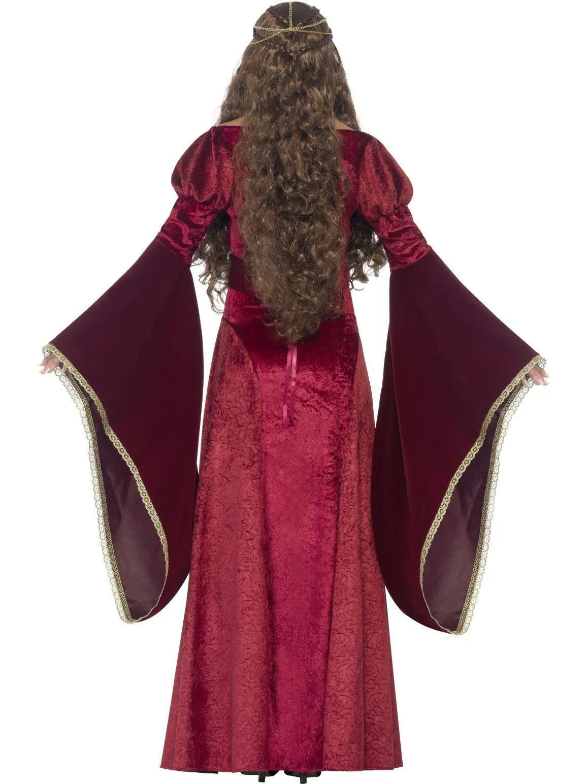 Queen Medieval Women's Deluxe Costume Renaissance Fancy Dress