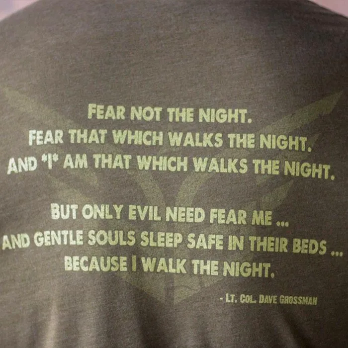 "Angel Of The Night” T-Shirt - Green