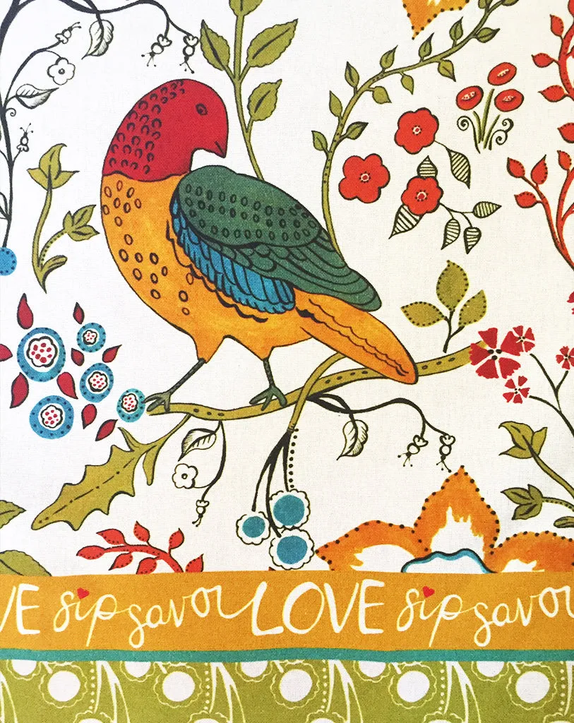 "Jungle Song" Kitchen Towel