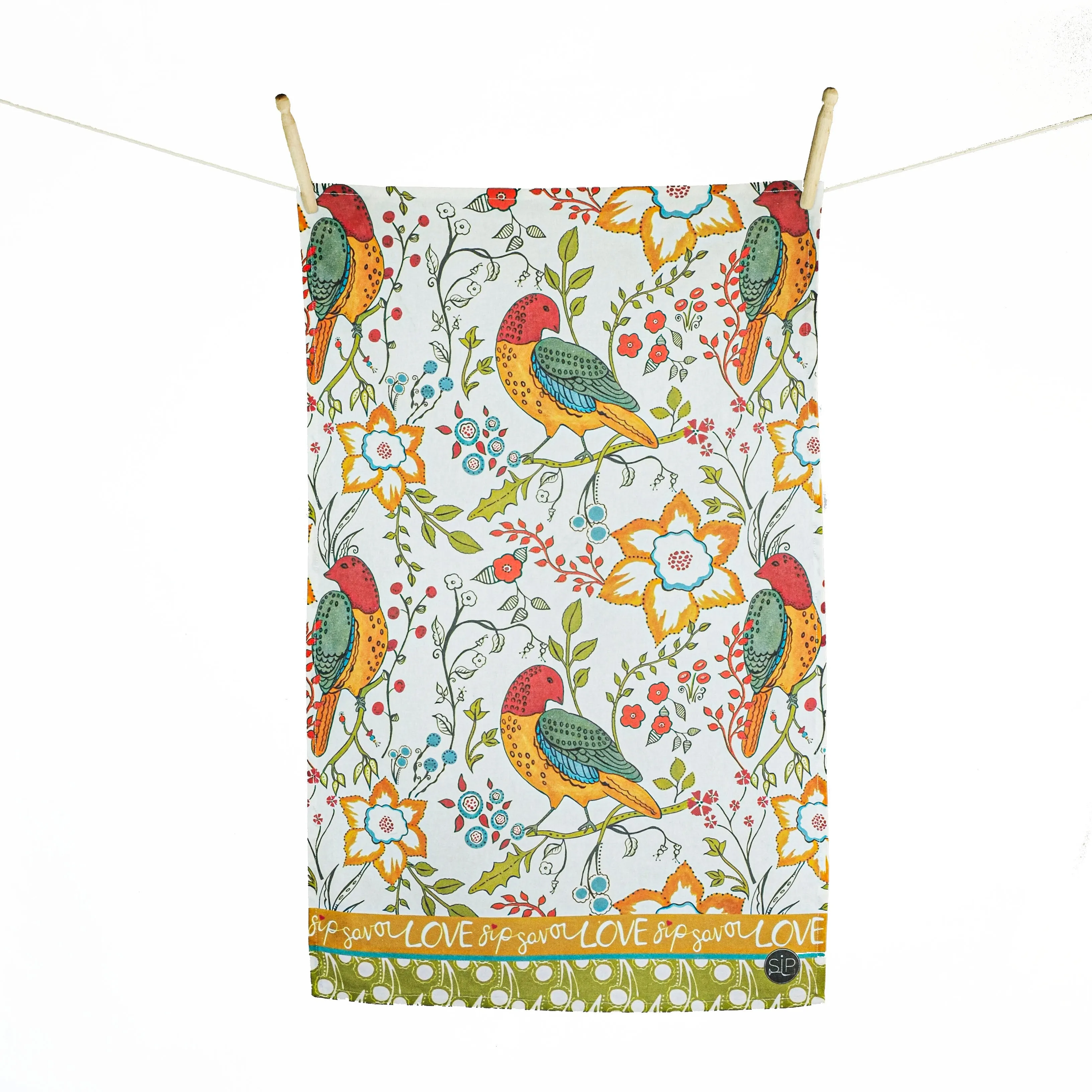 "Jungle Song" Kitchen Towel
