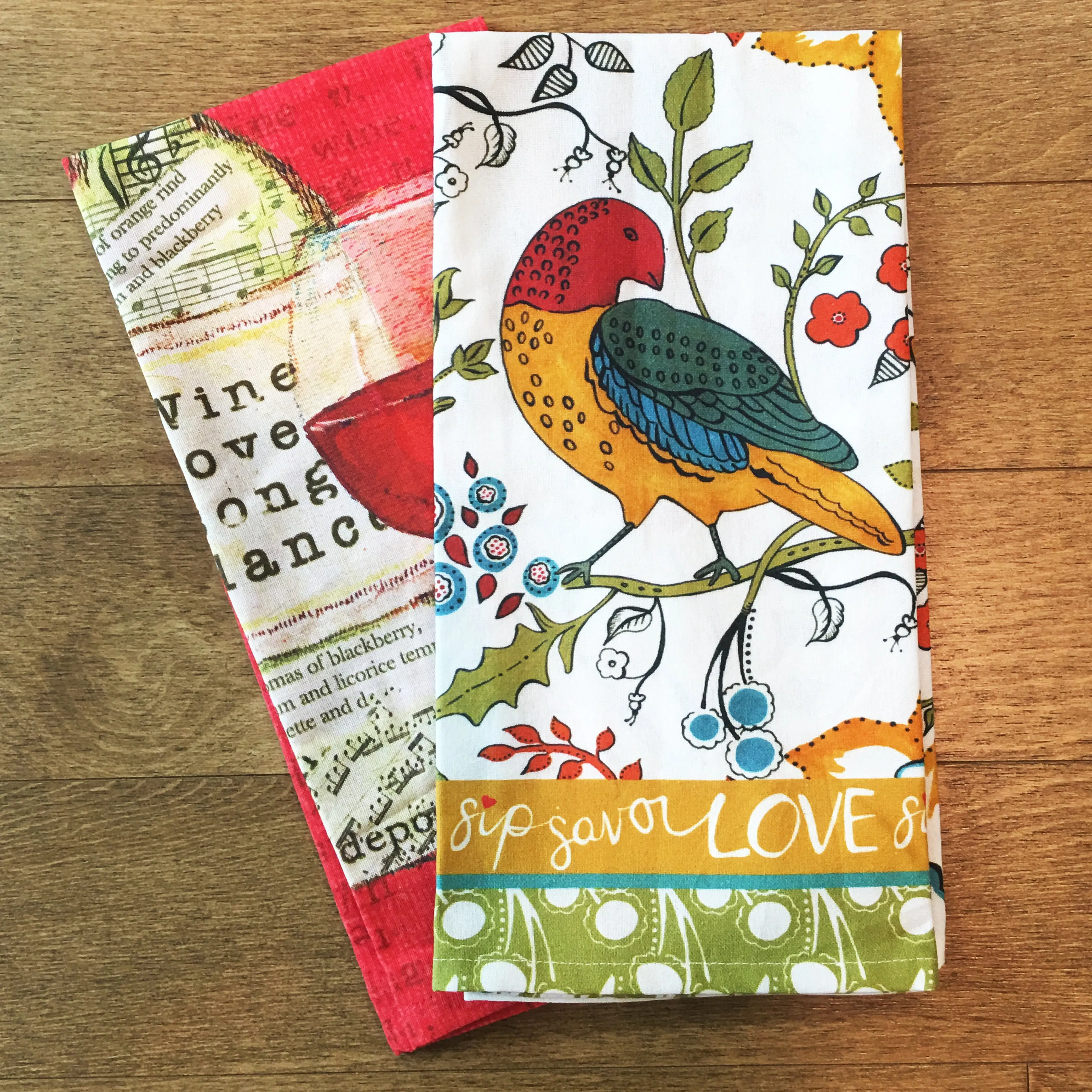 "Jungle Song" Kitchen Towel