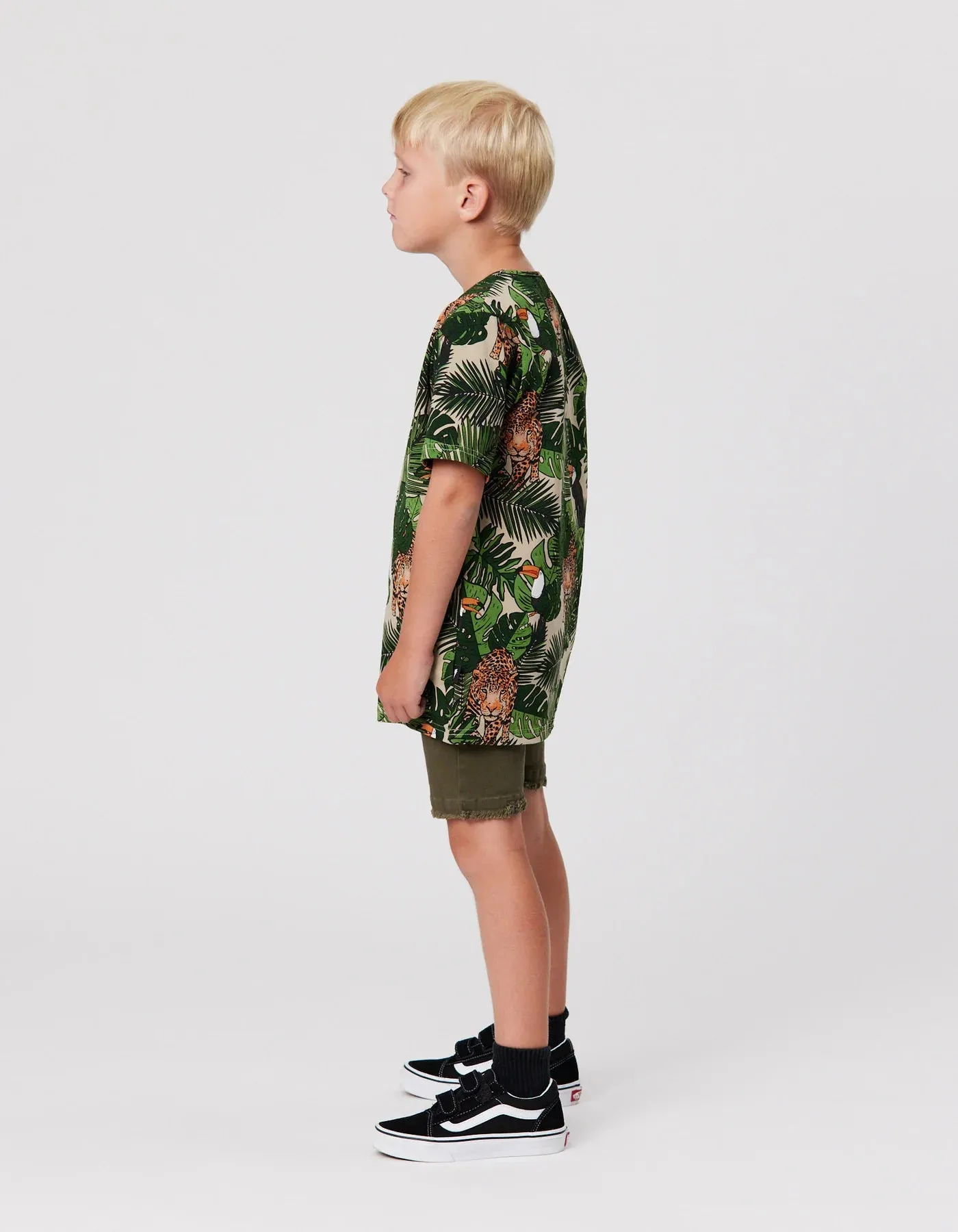 RADICOOL JAVA JUNGLE DENIM SHORT