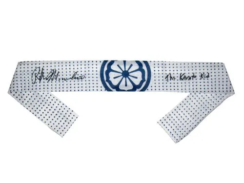 Ralph Macchio Signed Autographed "The Karate Kid" Tenugui Miyagi Headband (ASI COA)