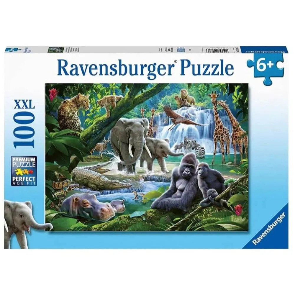 Ravensburger Jungle Animals 100pc Puzzle