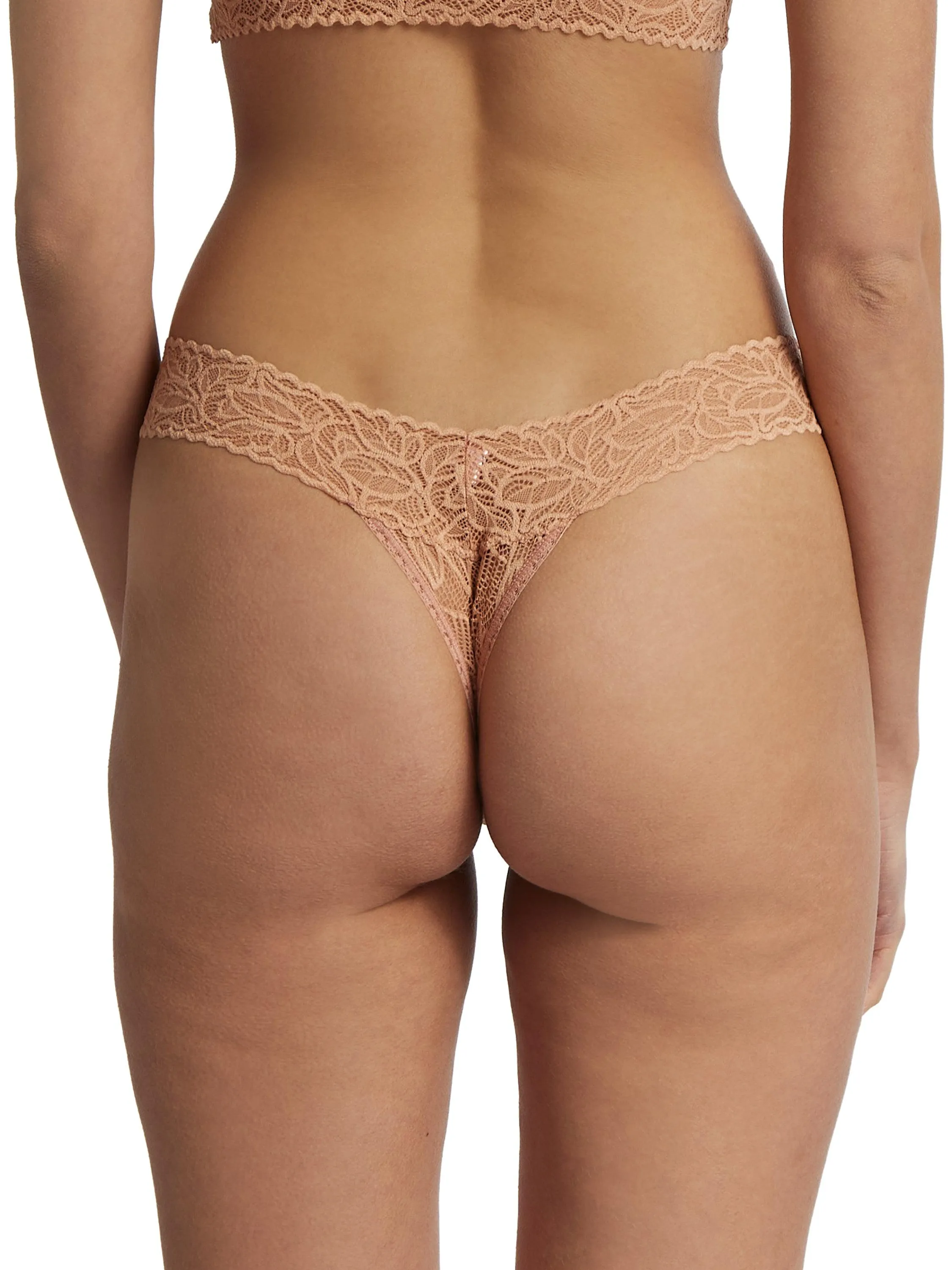 Re-Leaf Low Rise Thong Stardust Beige Sale