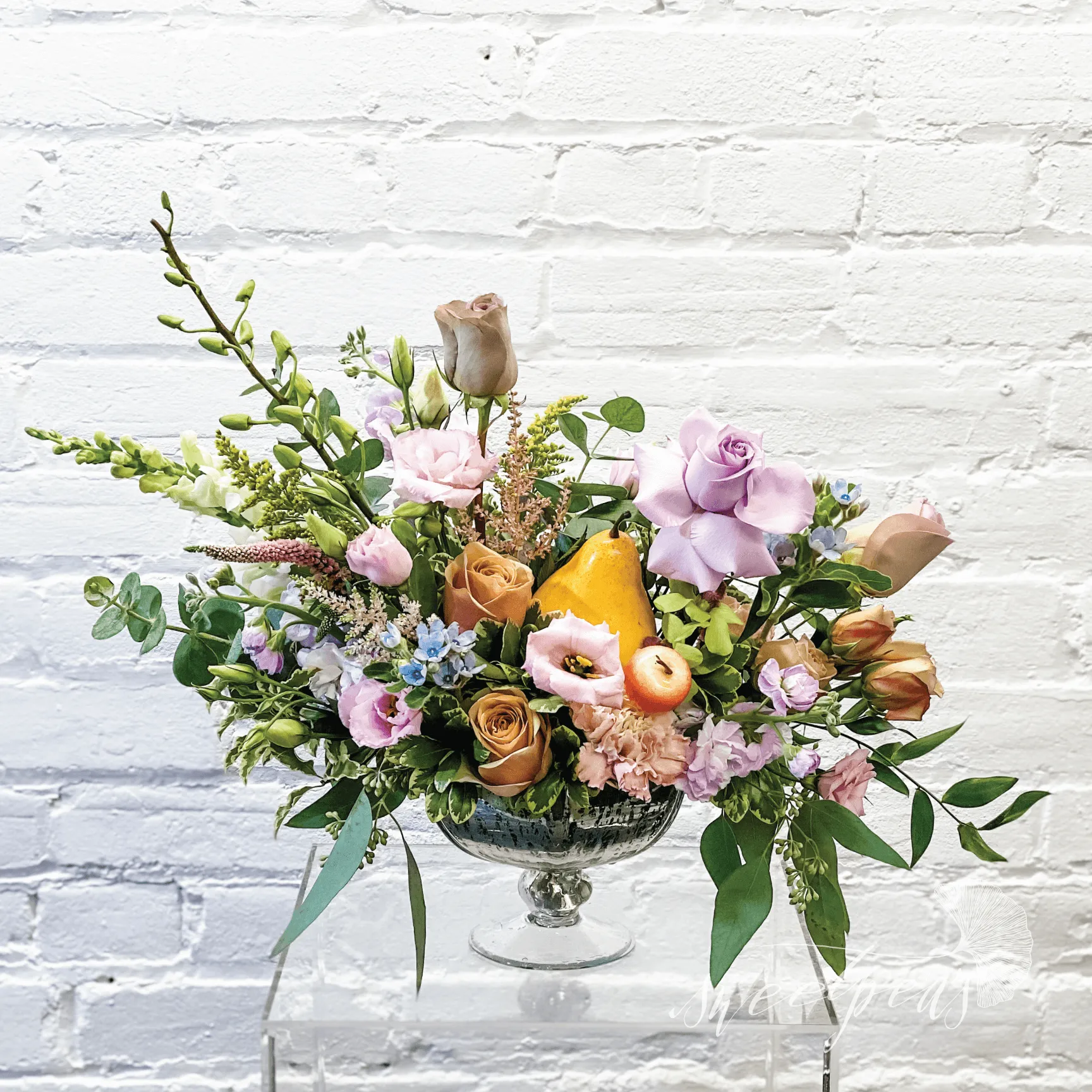 Renaissance, Dutch Master Inspired - Floral Arrangement (Pastel)