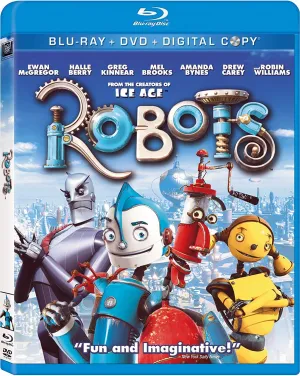 Robots Blu-Ray   DVD   Digital Copy (2-Disc Set) (Free Shipping)