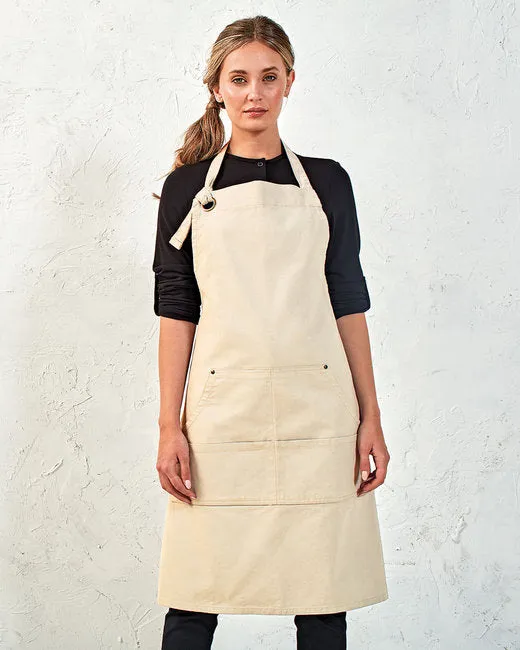 RP137 Unisex "Calibre" Heavy Cotton Canvas Pocket Apron for Quote Request