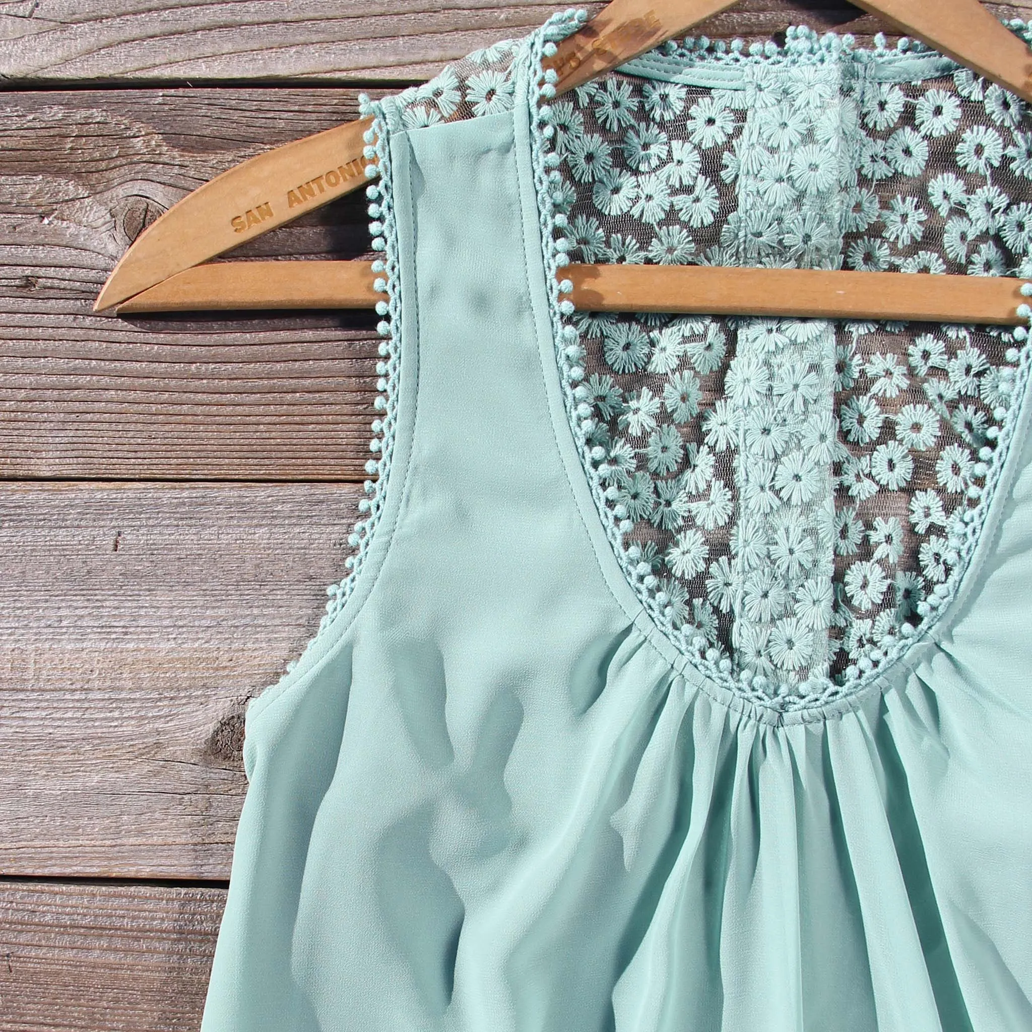 Sage Shadows Dress