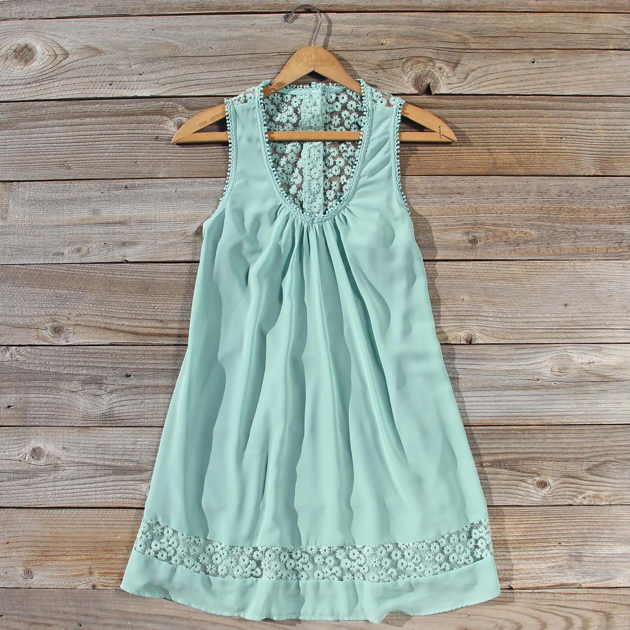Sage Shadows Dress