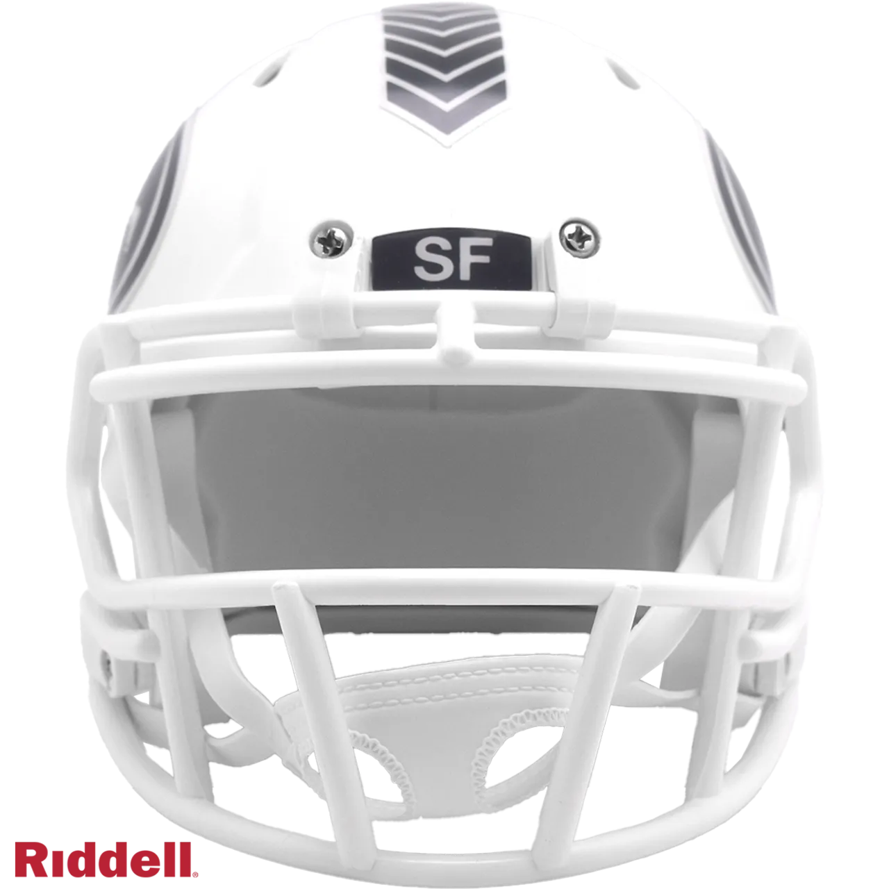 San Francisco 49ers Helmet Riddell Replica Mini Speed Style Salute To Service 2024