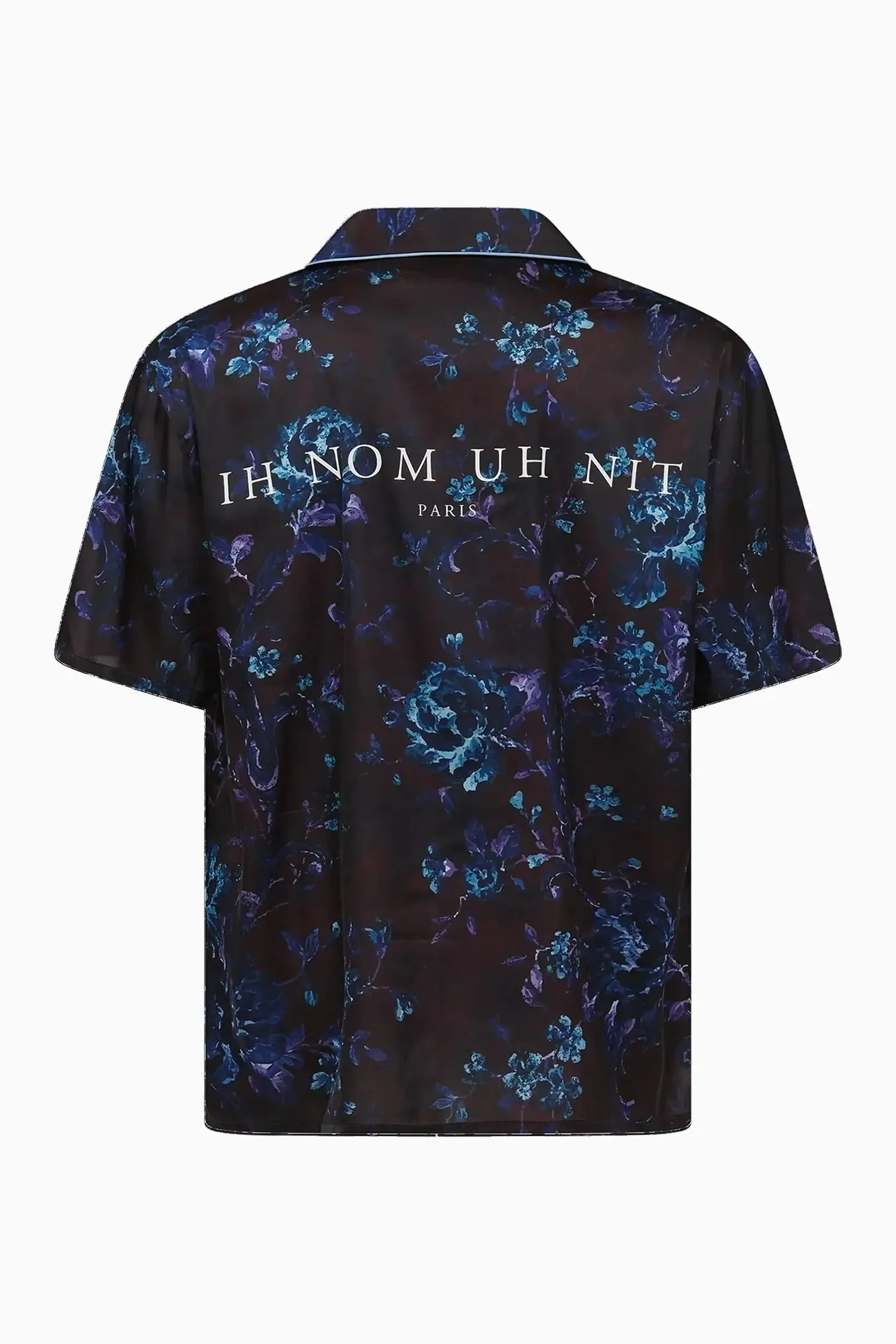 SATIN SHIRT WIITH LOGO