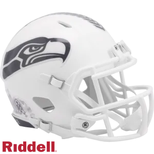 Seattle Seahawks Helmet Riddell Replica Mini Speed Style Salute To Service 2024